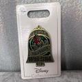 Disney Jewelry | Disney Pin Beauty And The Beast Mirror Opens Double Pinned Mickey Ears Nwt | Color: Gold/Red | Size: Os
