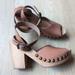 Free People Shoes | Free People Pasadena Tan Clog Sandals Size 38 | Color: Brown/Tan | Size: 7