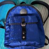 Gucci Bags | Gucci Off The Grid Backpack | Color: Black/Blue | Size: Os