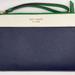 Kate Spade Bags | Kate Spade Staci Colorblock Wristlet Medium L-Zip Nwot | Color: Blue/Green | Size: Os