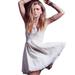 Free People Dresses | Free People Victoria Ivory Lace Sleeveless Mini Dress | Color: Cream | Size: 6