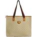 Gucci Bags | 907241o Gucci Tote Bag Plus Brown Pvc Canvas | Color: Brown/Red | Size: Os