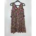 Anthropologie Dresses | Anthropologie Aida Embroidered Floral Mini Dress Bohemian Size Small | Color: Black/Purple | Size: S