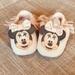 Disney Shoes | Disney Baby By The Disney Store Pink Minnie Mouse Moccasins 0-6 Months | Color: Pink | Size: 0bb