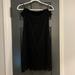 Lilly Pulitzer Dresses | Black, Off The Shoulder Lily Pulitzer Dress. Size Xs | Color: Black | Size: Xs