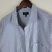 J. Crew Shirts | J. Crew Thompson Shirtings 80s 2-Ply Check Button Down Shirt Blue Xl 17 17.5 | Color: Blue/White | Size: 17