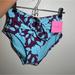 Kate Spade Swim | Kate Spade Size Extra Small, Bikini Bottoms | Color: Blue/Purple | Size: Xs