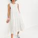 Madewell Dresses | Madewell Cattail Tiered Dress | Color: White | Size: M