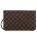 Louis Vuitton Bags | Authentic Louis Vuitton Damier Ebene Neverfull Gm Pochette Wristlet | Color: Brown | Size: Gm