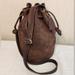 Coach Bags | Authentic Vintage Coach Sonoma Pebbled Nubuck Lthr Drawstring Bucket Bag #4931 | Color: Black/Brown | Size: Os