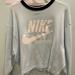 Nike Sweaters | Baby Blue Nike Crew Neck Sweatshirt | Color: Blue | Size: M