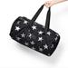 Pink Victoria's Secret Bags | Dope Victoria Secret/Pink Duffle Bag With Stars | Color: Black/Silver | Size: Os