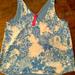 Lilly Pulitzer Tops | Euc Lilly Pulitzer Reversible Florin Top, Sz Xl. Toile Me About It/Solid Blue | Color: Blue/White | Size: Xl
