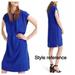 J. Crew Dresses | J. Crew Lightweight Viscose Sleeveless Dress In Navy, Size M | Color: Blue | Size: M