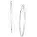 Giani Bernini Jewelry | New Giani Bernini Large Skinny Hoop Earrings In Sterling Silver | Color: Silver | Size: Os