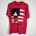 Disney Shirts | Disney Store Adult Size Large Mickey Mouse American Classic Short Sleeve Tee | Color: Tan | Size: L