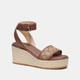 Coach Shoes | Coach Korey Espadrille Sandal In Signature Jacquard | Color: Brown | Size: Various