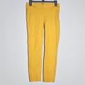 J. Crew Pants & Jumpsuits | J Crew Gold Yellow Skinny Pants Winnie Size 2 | Color: Gold | Size: 2