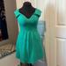 Anthropologie Dresses | Anthropologie Postmark Matilde Mint Green Open Back Skater Dress - Size 10 | Color: Green | Size: 10