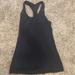 Lululemon Athletica Tops | Black Lululemon Tank Top Size 4 | Color: Black | Size: 4