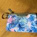 Lilly Pulitzer Accessories | Brand New Lilly Pulitzer Card Holder With Zipper And Key Ring | Color: Blue/Pink | Size: Os