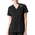 Carhartt Tops | Carhartt Cross Flex V-Neck Media Scrub Top | Color: Black | Size: M