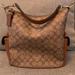 Coach Bags | Coach Canvas Shoulder Bag / Crossbody Bag | Color: Brown | Size: Os