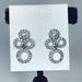 Kate Spade Jewelry | Kate Spade - Delicate Dots Circle Chandelier Pav Drop Earrings, Nwt | Color: Silver/White | Size: Os