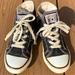 Converse Shoes | Converse One Star Junior Youth Lace Up Black And White Sneakers Unisex Size 12 | Color: Black/White | Size: Junior/Youth 12