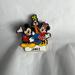 Disney Jewelry | Disney Mickey Mouse, Minnie Mouse, Goofy Collector Pin With "James" Name | Color: Gold/Red | Size: Os