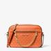 Michael Kors Bags | Michael Kors Jet Set Large Logo Crossbody Bag | Color: Orange | Size: 9.5”W X 6.5”H X 2”D