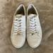 Michael Kors Shoes | Micheal Kors White Leather Sneaker W10 | Color: White | Size: 10