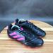 Adidas Shoes | Adidas Goletto Black Pink Firm Ground Soccer Cleats Lace Up Youth Size 4 | Color: Black | Size: 4g