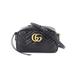 Gucci Bags | Gucci Gg Marmont Quilted Small Chain Shoulder Bag Leather Black | Color: Black | Size: Os