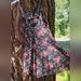 American Eagle Outfitters Dresses | American Eagle Outfitters Floral Sundress | Color: Black/Red | Size: S