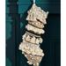 Anthropologie Holiday | Anthropologie All Roads Textured Christmas Stocking | Color: Black/Cream | Size: Os