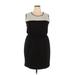 Lane Bryant Casual Dress - Shift: Black Dresses - Women's Size 18 Plus