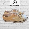 Converse Shoes | Converse Shoes Womens 9one Star Casual Sneakers Yellow Canvas Polka Dot Low | Color: Yellow | Size: 9