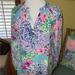 Lilly Pulitzer Tops | Lilly Pulitzer Nwt Elsa Silk Top Special Delivery Size Xxs | Color: Gold | Size: Xxs