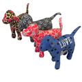 Victoria's Secret Toys | Lot Of 4 Victoria's Secret Pink Dogs Blue Gray 86 Polka Dots Cheetah Giftable | Color: Blue/Pink | Size: Osg
