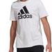 Adidas Shirts & Tops | Adidas White With Black Logo On Front Size S/8 | Color: Black/White | Size: Sb