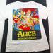 Disney Tops | Adult White Movie Alice In Wonderland Graphic Multicolor T-Shirt Disney Small | Color: White | Size: S