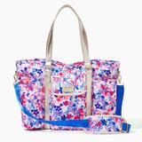 Lilly Pulitzer Bags | Brand New Lilly Pulitzer Insulated Beach Tote Resort White Party Like A | Color: Blue/Pink | Size: Os