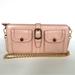 Burberry Bags | Burberry Blue Label Pink Leather Zippered Wallet On Chain | Color: Gold/Pink | Size: Os