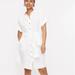 J. Crew Dresses | J.Crew Relaxed-Fit Short-Sleeve Baird Mcnutt Irish Linen Shirtdress | Color: White | Size: S