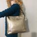 Kate Spade Bags | Kate Spade Metallic Gold Foil Hobo Shoulder Bag | Color: Gold | Size: 11" X 9" X 2.5"