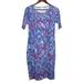 Lularoe Dresses | Julia Lularoe New Dress | Color: Blue | Size: M