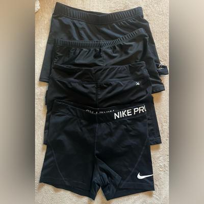 Nike Shorts | Lot Of Volleyball Shorts Different Brands Women’s Size Medium | Color: Black | Size: M