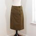 Anthropologie Skirts | Anthropology, Cartonnier, Olive Brown Skirt | Color: Brown/Green | Size: 6