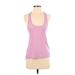 Nike Active Tank Top: Pink Activewear - Women's Size X-Small